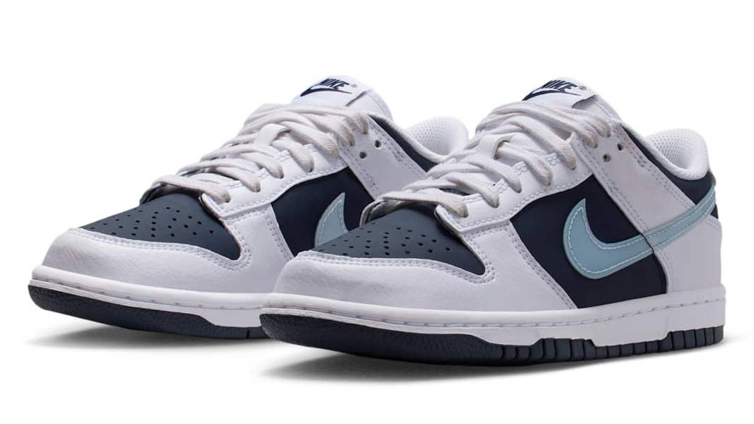 Nike Dunk Low GS Light Armoury Blue Obsidian Front