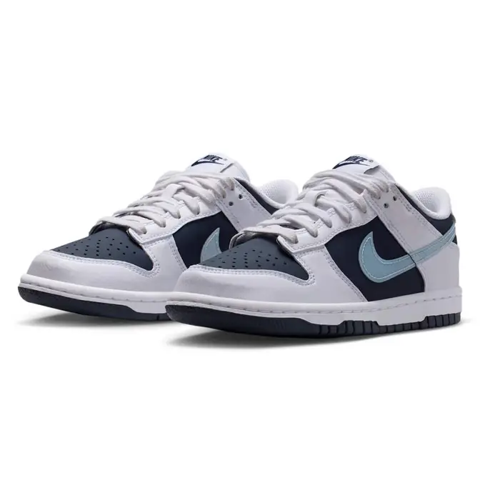 Nike Dunk Low GS Light Armoury Blue Obsidian Front