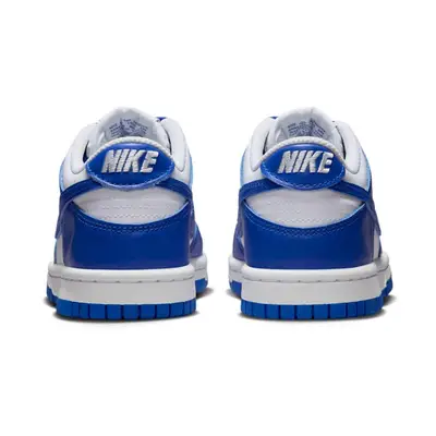 Nike Dunk Low GS White Hyper Royal Back