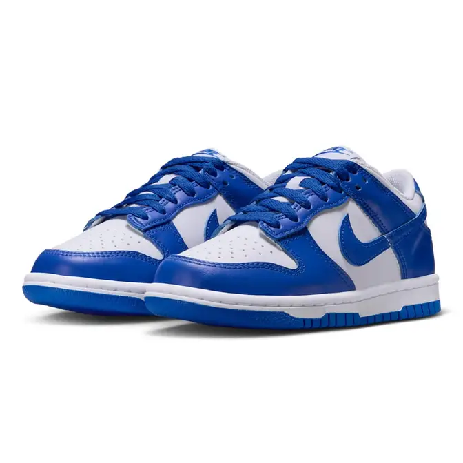 Nike Dunk Low GS White Hyper Royal Front