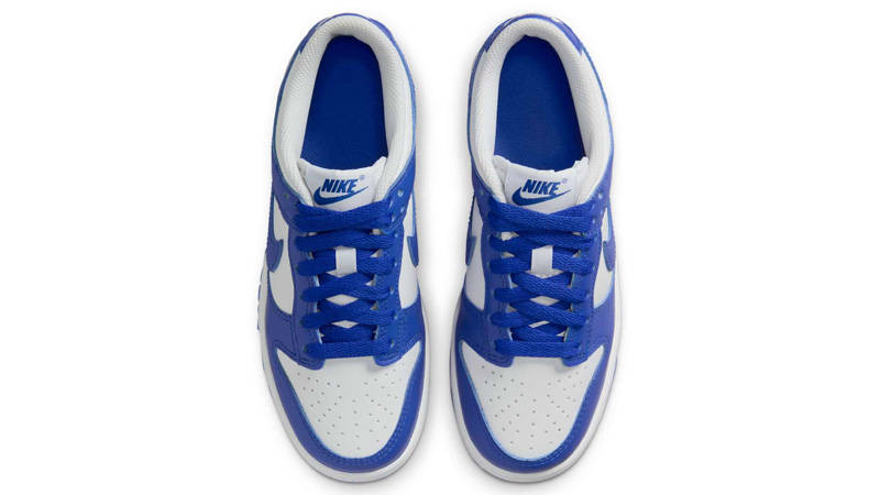 Nike Dunk Low GS White Hyper Royal Middle