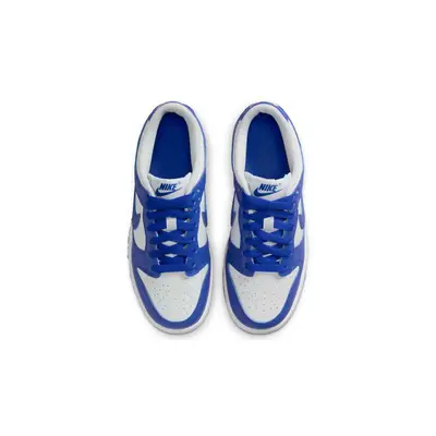 Nike Dunk Low GS White Hyper Royal Middle