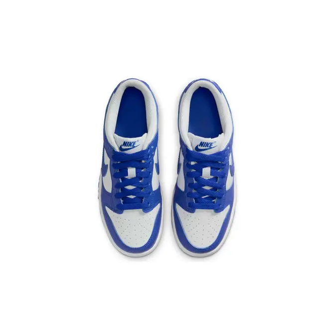 Nike Dunk Low GS White Hyper Royal Middle