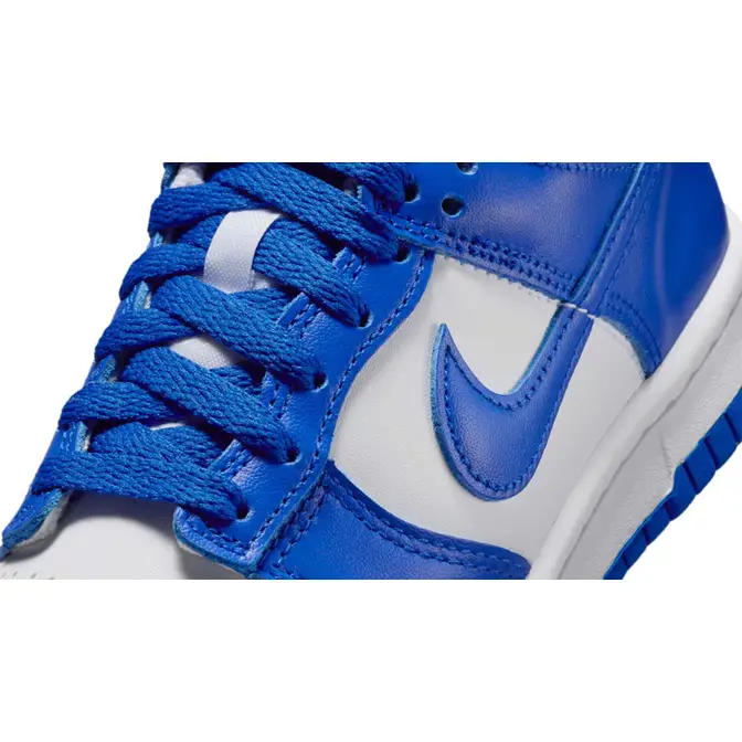 Nike Dunk Low GS White Hyper Royal Side