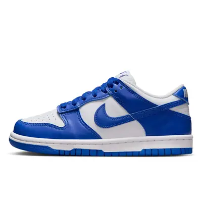 Nike Dunk Low GS White Hyper Royal