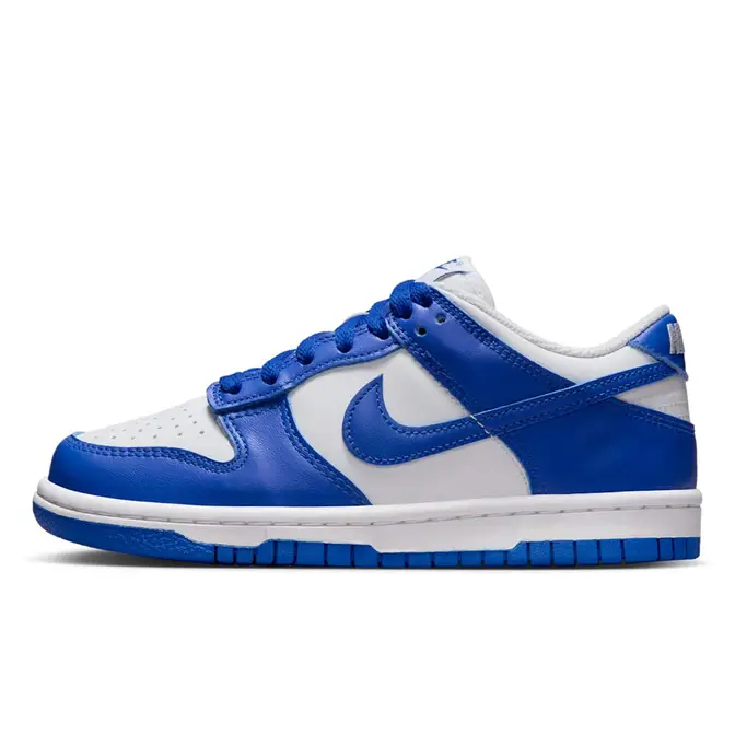 Nike Dunk Low GS White Hyper Royal