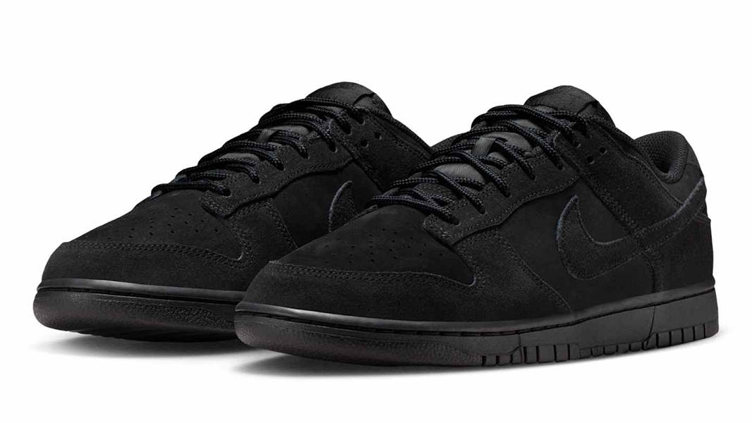 Nike Dunk Low Retro Triple Black IB6651-001 Side