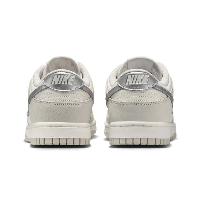 Nike Dunk Low Silver Swoosh Light Bone II7651-133 Back