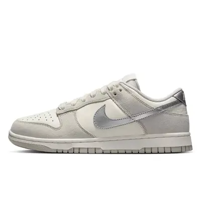 Nike Dunk Low Silver Swoosh Light Bone II7651-133