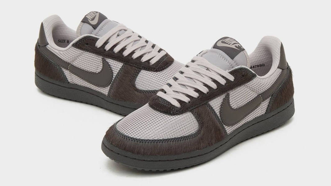 Nike Field General Pony Hair Grey Front Side