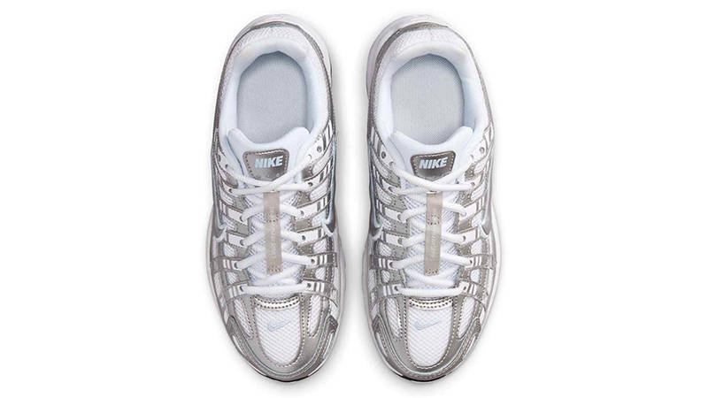 Nike P-6000 GS Blue Tint Metallic Silver HV5064-101 Top
