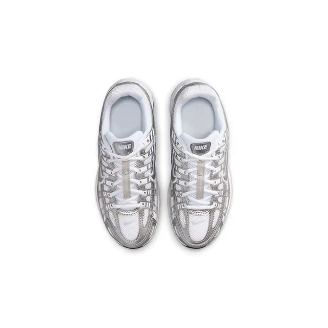 Nike P-6000 GS Blue Tint Metallic Silver HV5064-101 Top