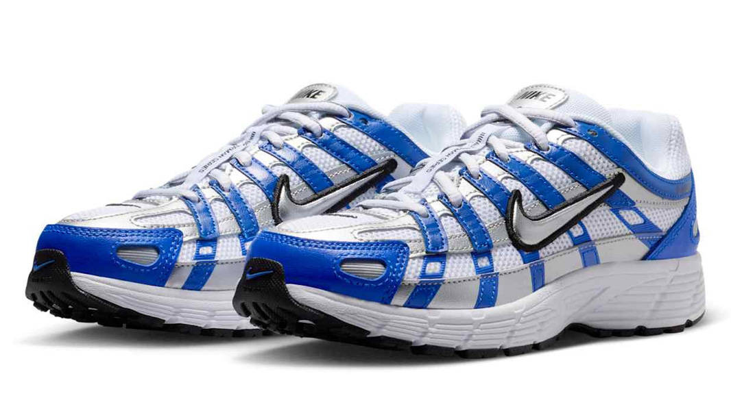 Nike P-6000 GS Racer Blue Metallic Silver Front
