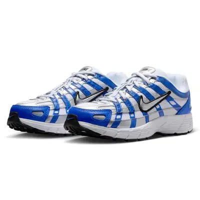 Nike P-6000 GS Racer Blue Metallic Silver Front