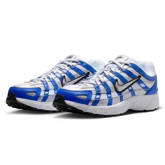 Nike P-6000 GS Racer Blue Metallic Silver Front
