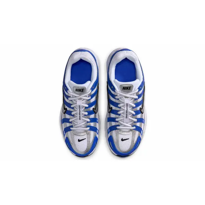 Nike P-6000 GS Racer Blue Metallic Silver Middle