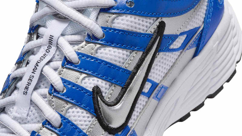 Nike P-6000 GS Racer Blue Metallic Silver Side