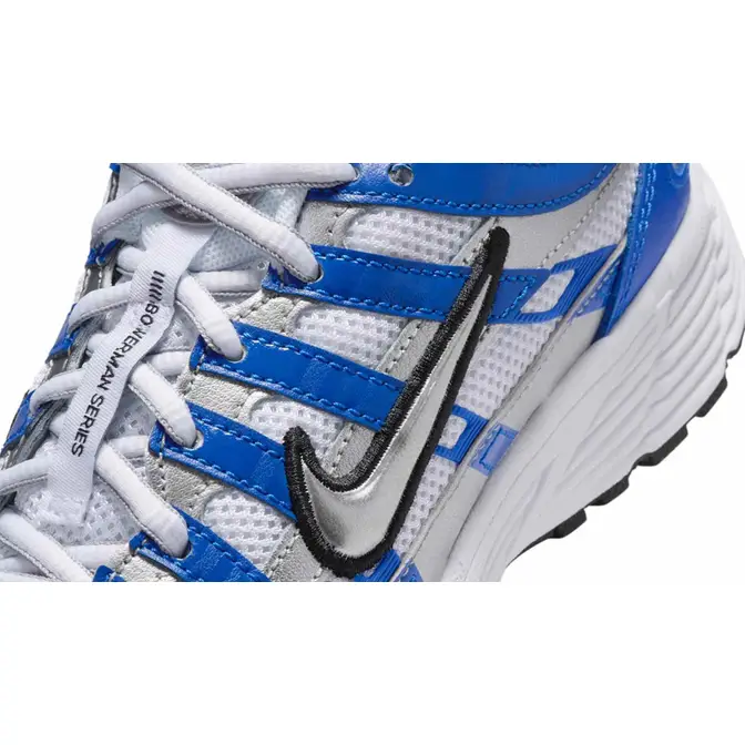 Nike P-6000 GS Racer Blue Metallic Silver Side