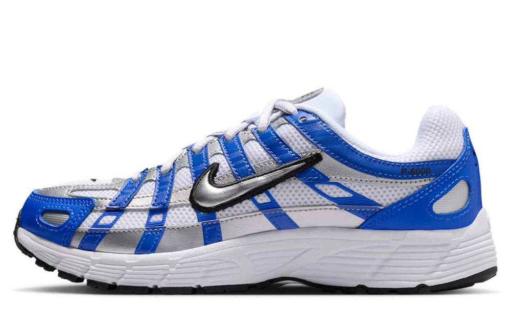 Nike P-6000 GS Racer Blue Metallic Silver