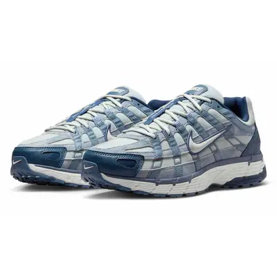 Nike P-6000 SE Worn Blue Denim Front