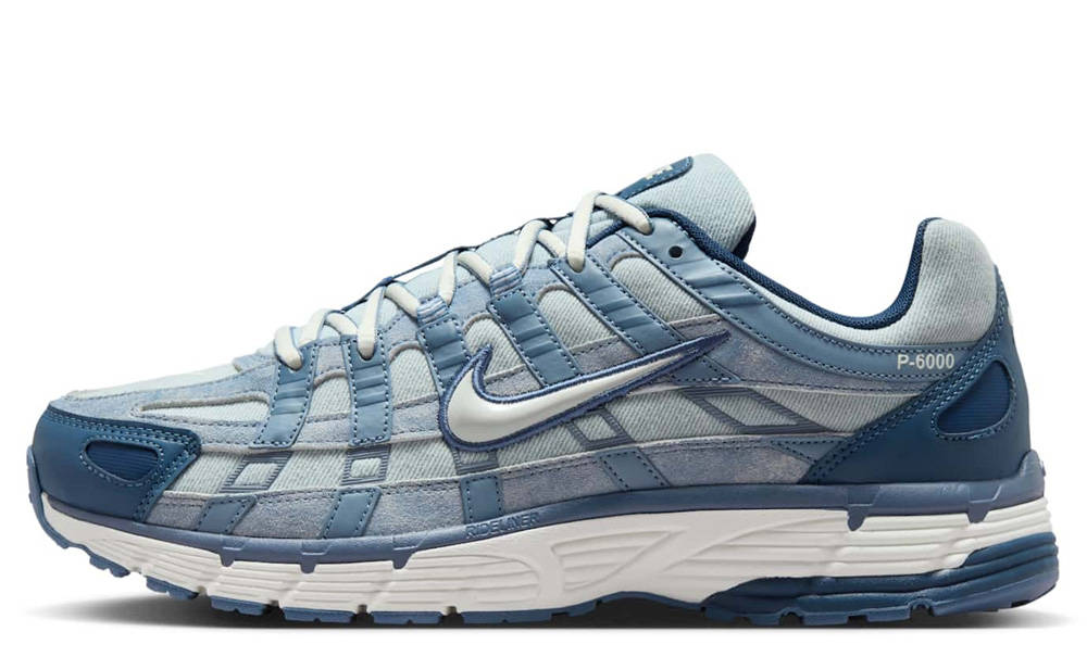 Nike P-6000 SE Worn Blue Denim