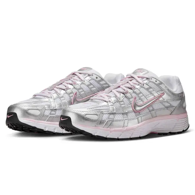 Nike P-6000 White Elemental Pink Front