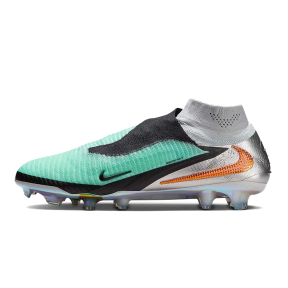 Nike Phantom 6 High Elite Firm-Ground Football Boot Chrome Black IH3735-001