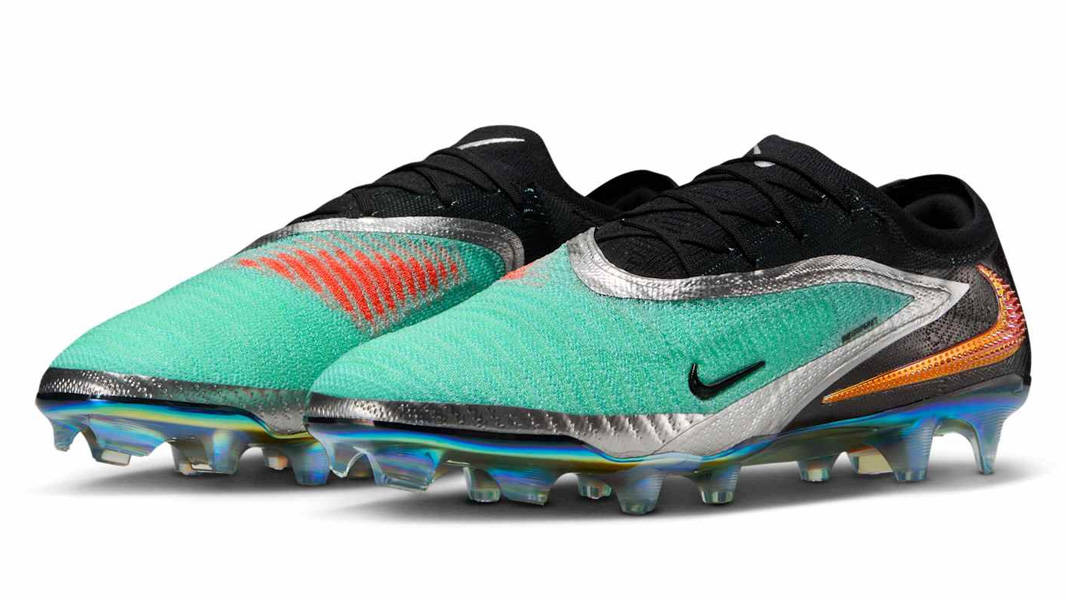 Nike Phantom 6 Low Elite FG Chrome Black Front
