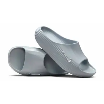Nike ReactX Rejuven8 Slides Wolf Grey Lifestyle