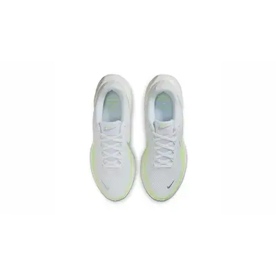 Nike Revolution 8 White Silver Volt HJ8485-100 middle