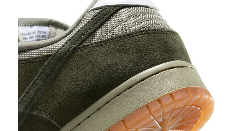 Nike SB Dunk Low Pro B Sequoia HJ0367-300 heel