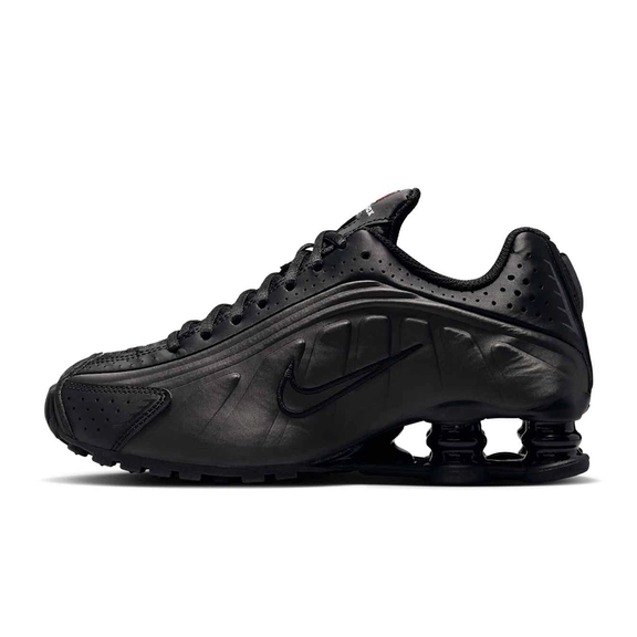 Nike Shox R4 GS Black Bright Crimson CW2626-003