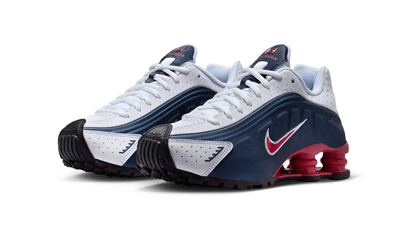 Nike Shox R4 GS USA CW2626 400 front