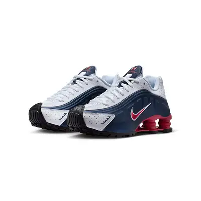 Nike Shox R4 GS USA CW2626 400 front
