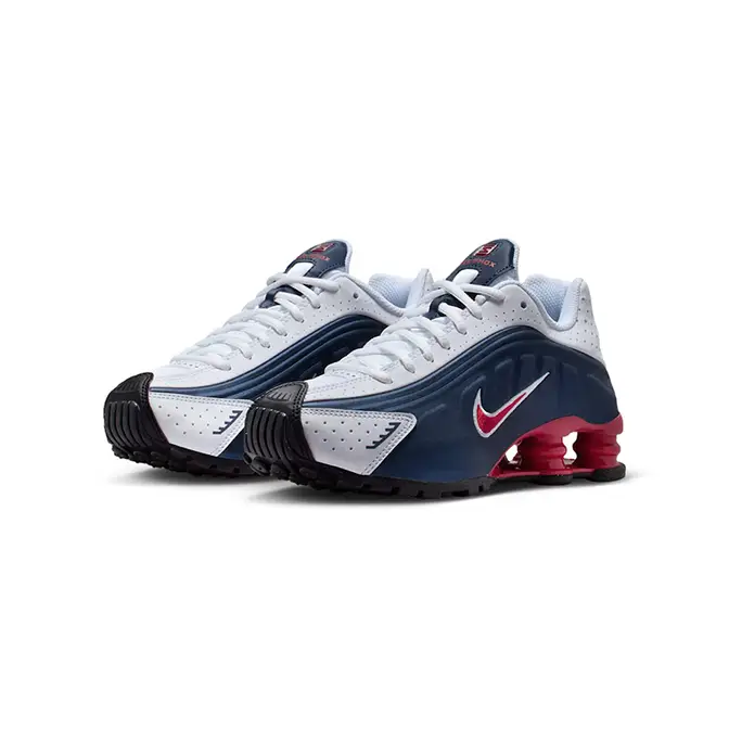 Nike Shox R4 GS USA CW2626 400 front