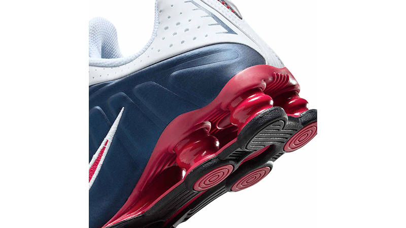 Nike Shox R4 GS USA CW2626 400 heel