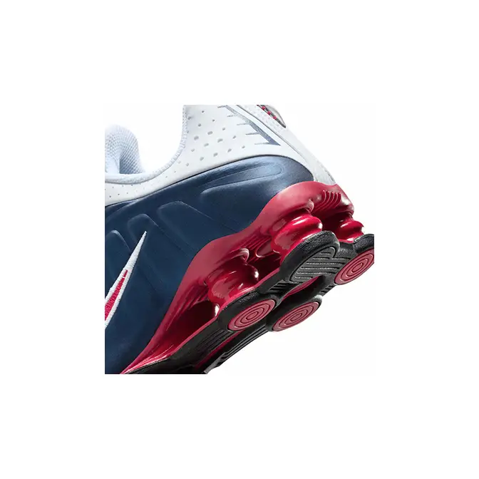 Nike Shox R4 GS USA CW2626 400 heel