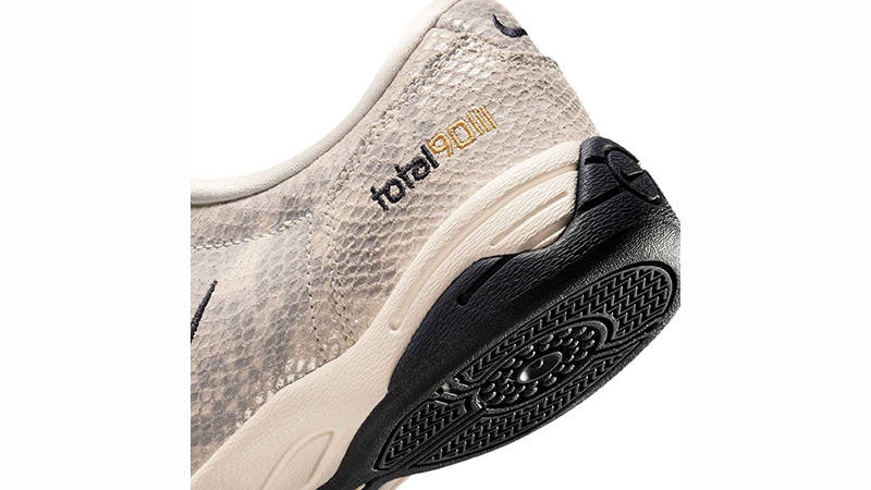 Nike Total 90 III Snakeskin Pale Ivory IB4204-100 heel