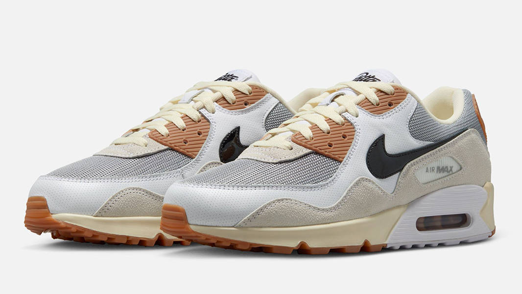 Patta x Nike Air Max 90 Waves White Particle Grey | IF5605-001