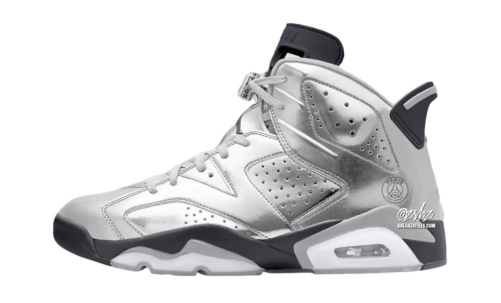 靴 AIR JORDAN 6 RETRO llic silver Jordan 6 Retro Chrome Men's - DX2836-001 - GB