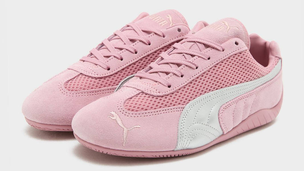 PUMA Speedcat OG Pink Silver Side