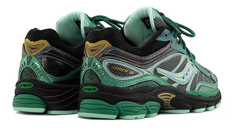 Saucony Progrid Omni 9 Green Glow S70934-2 Back