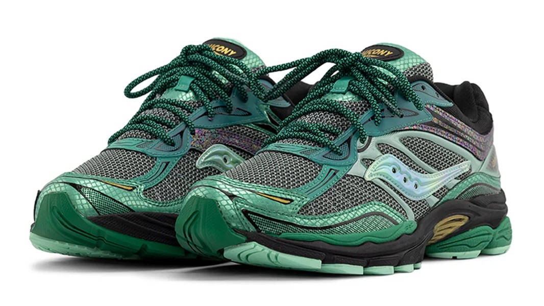 Saucony Progrid Omni 9 Green Glow S70934-2 Front