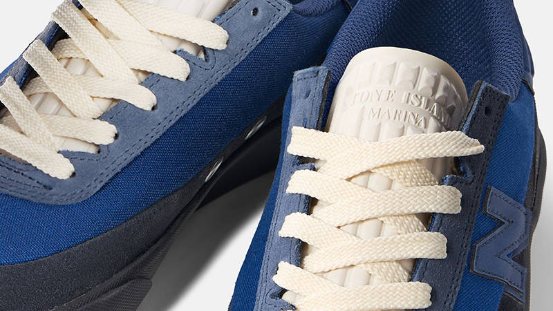 Stone Island x New Balance Numeric 272 Blue Detail 1