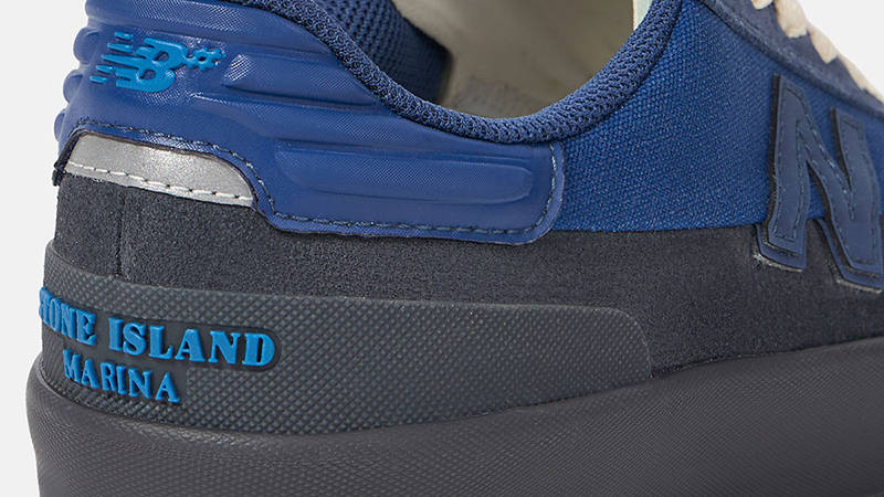 Stone Island x New Balance Numeric 272 Blue Detail 2-1