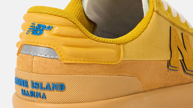 Stone Island x New Balance Numeric 272 Yellow Detail 2-1