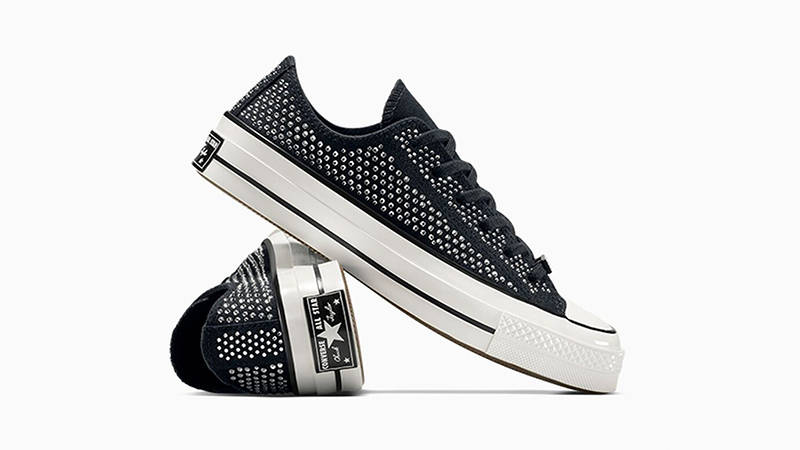 Swarovski x Converse Chuck 70 Low Black A16171C feature