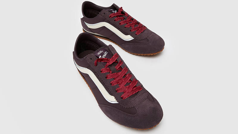Vans Super Lowpro Burgundy from top
