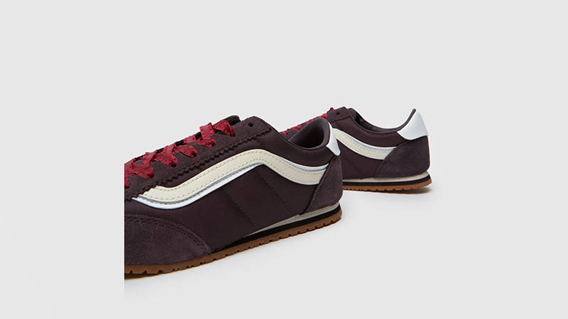 Vans Super Lowpro Burgundy side