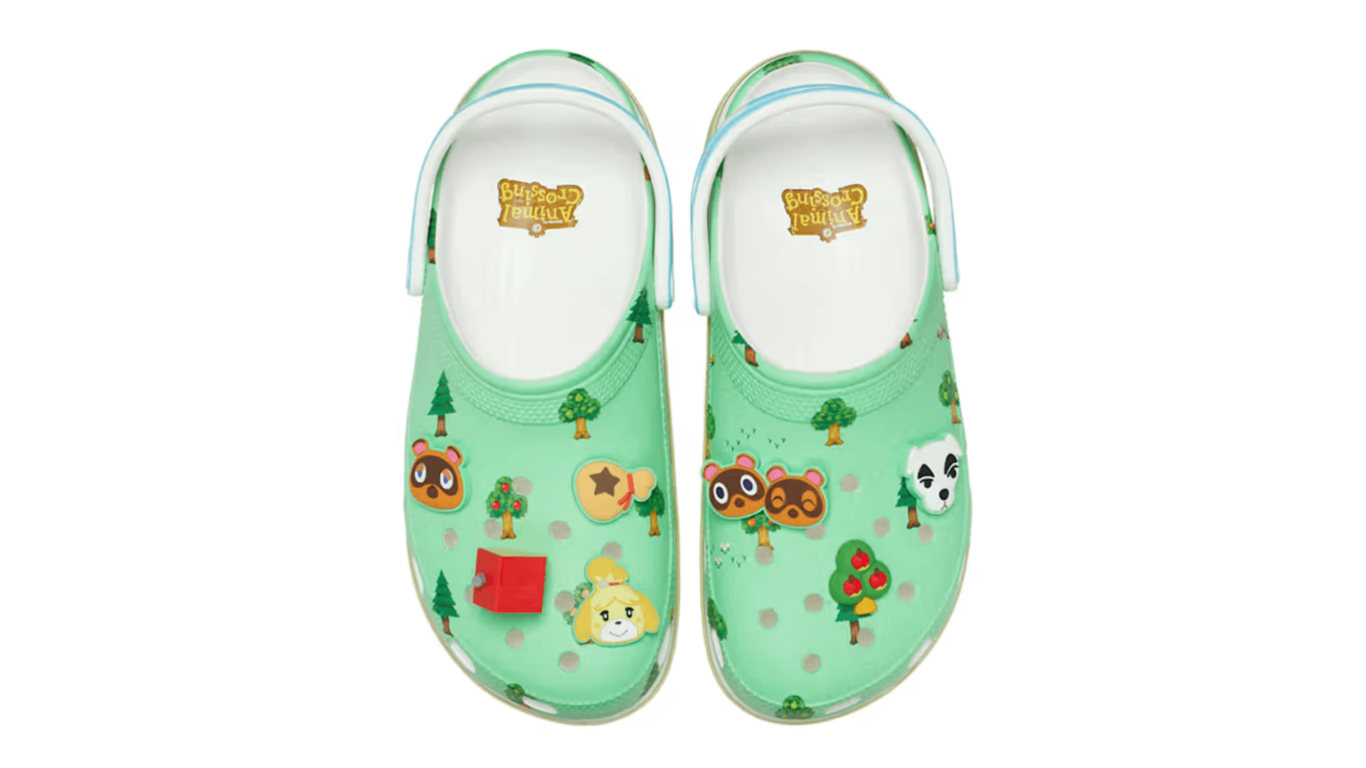 Animal Crossing x Crocs Platform Clog Green